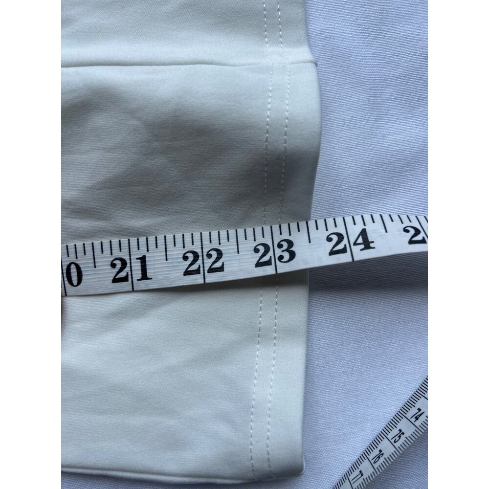 Womens  Sz L White Milkmaid Top Puff Sleeves Cottagecore Peasant Top - Picture 6 of 6